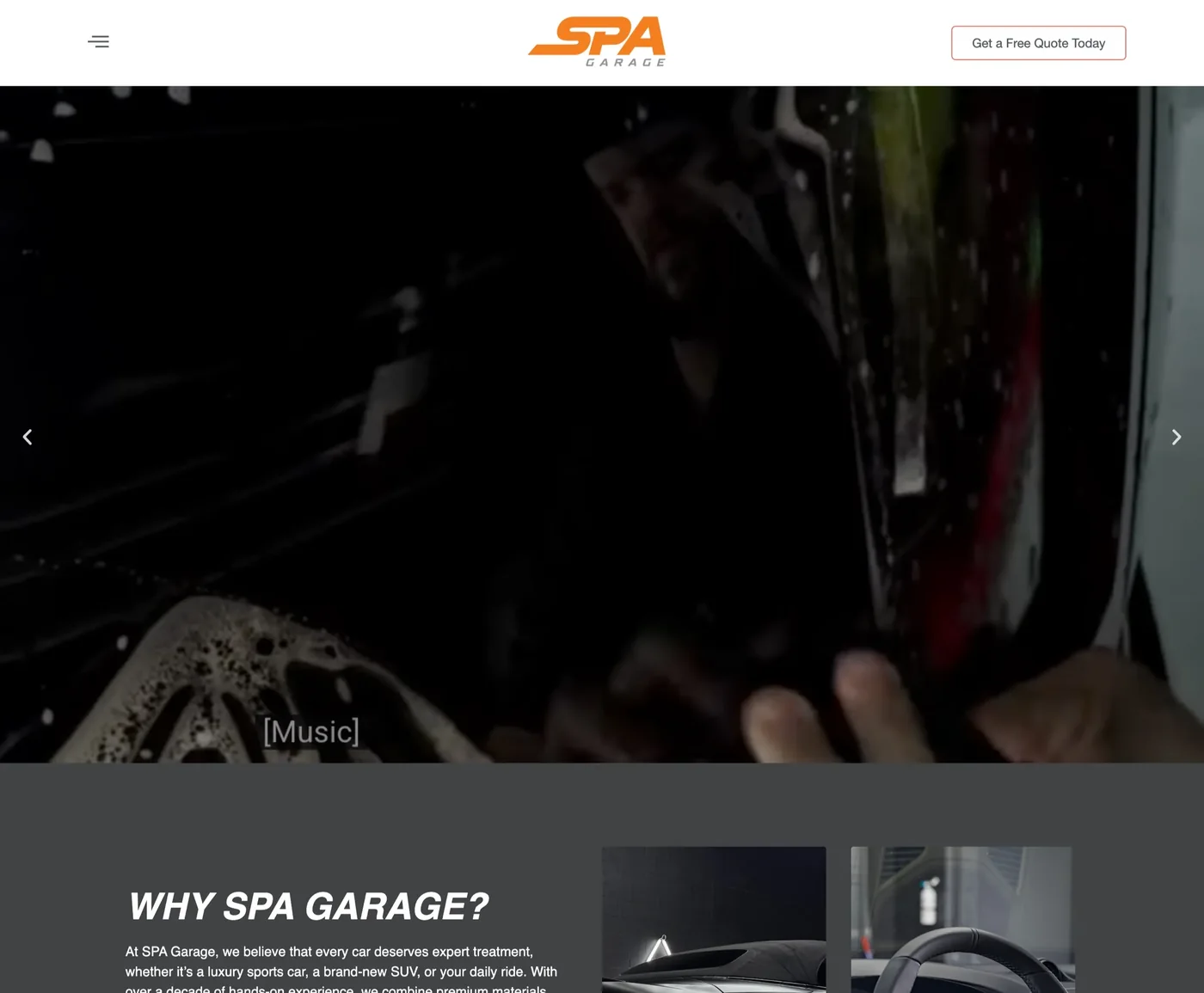 Spa Garage