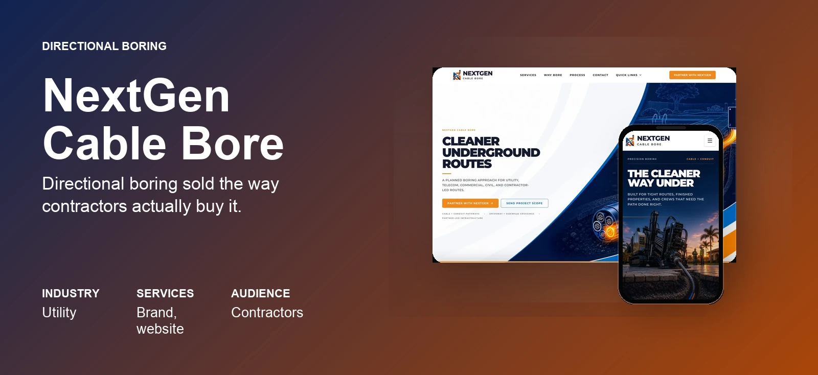 NextGen Cable Bore case study by donebyverde