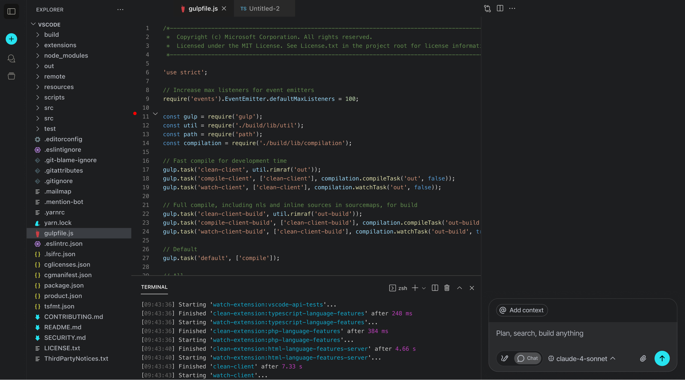 VS Code workspace used to plan, build, and ship campaign assets